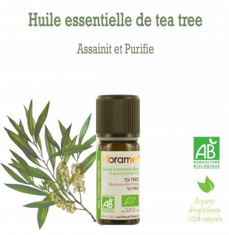 Huile essentielle de Tea tree 10ml Huile essentielle de Tea tree 10ml