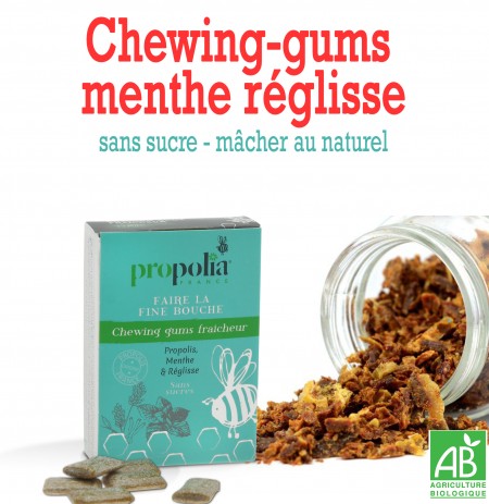 chewing-gums propolis menthe chewing-gums propolis menthe