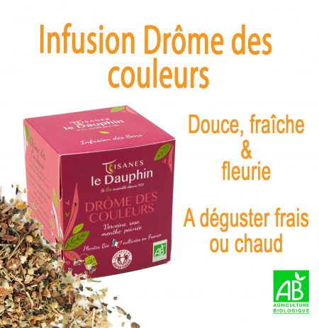 Tisane Drôme des Couleurs Tisane Drôme des Couleurs
