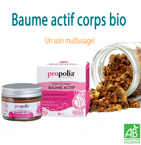 Baume actif corps Bio 30ml Baume actif corps Bio 30ml